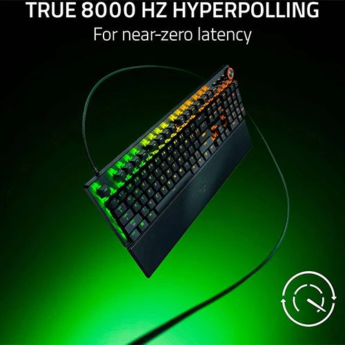 Teclado Gaming Mecânico Razer Huntsman V3 Pro 8KHz Preto - Layout US - Image 3