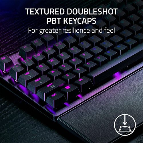 Teclado Gaming Mecânico Razer Huntsman V3 Pro 8KHz Preto - Layout US - Image 6