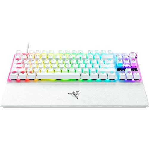 Teclado Gaming Mecânico Razer Huntsman V3 Pro Tenkeyless Branco - Layout US - Image 10