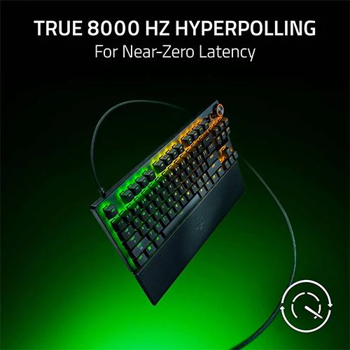 Teclado Gaming Mecânico Razer Huntsman V3 Pro Tenkeyless Preto - Layout US - Image 3