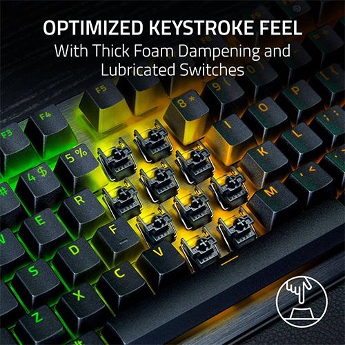 Teclado Gaming Mecânico Razer Huntsman V3 Pro Tenkeyless Preto - Layout US - Image 4