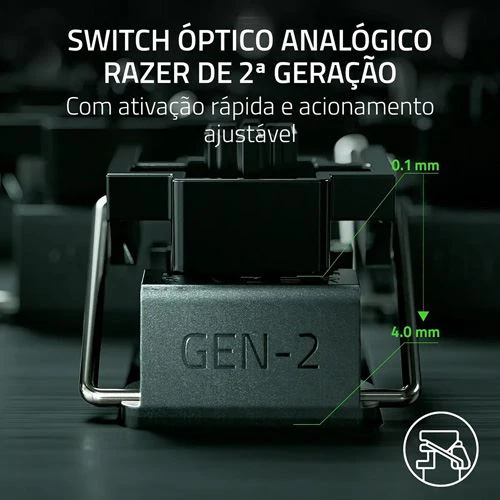 Teclado Gaming Mecânico Razer Huntsman V3 Pro Tenkeyless RGB Counter-Strike 2 Edition - Analog Optical Switches Gen-2 - Layout US - Image 3