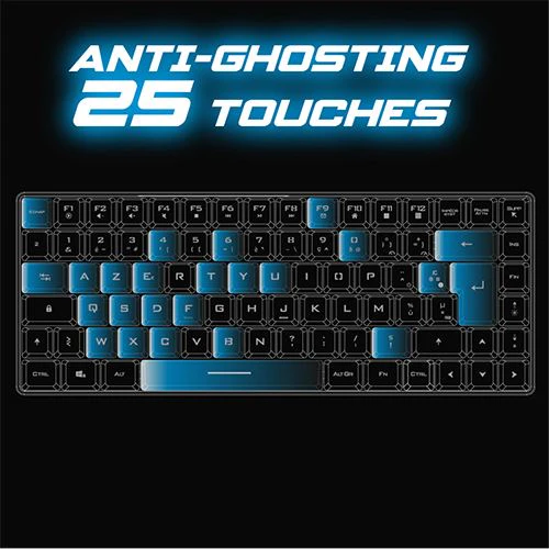 Teclado Gaming SOG Elite K70 Wireless - Preto - Layout PT - Image 5
