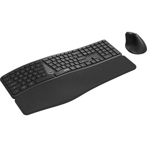 Teclado + Rato Wireless Rapoo 8810ME - Preto - Image 2