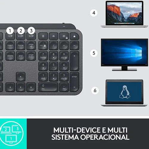 Teclado Logitech Mx Keys - Layout PT - Image 10