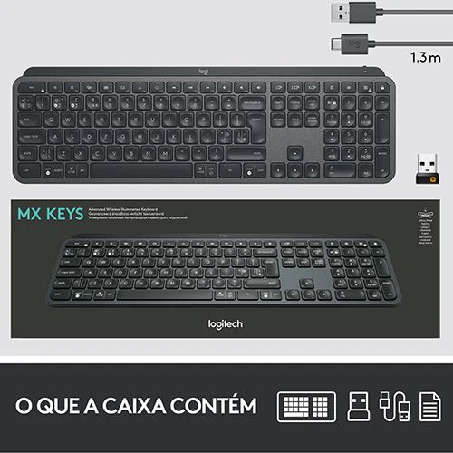 Teclado Logitech Mx Keys - Layout PT - Image 12