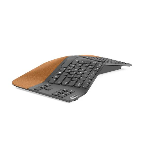 Teclado Split Wireless Lenovo Go - Cinzento / Cortiça - Layout PT - Image 3