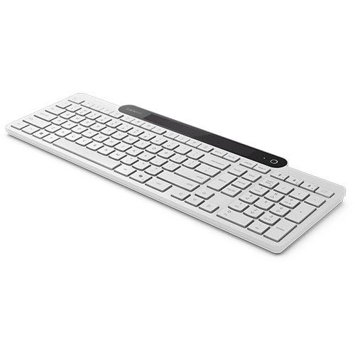 Teclado Wireless Lenovo 800 Self-Charging Bluetooth - Layout PT - Branco - Image 4