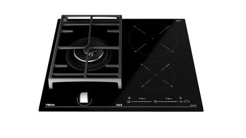 Placa Mista Teka JZC 63312 ABN | 60 cm | 3 Zonas | Preto - Image 3