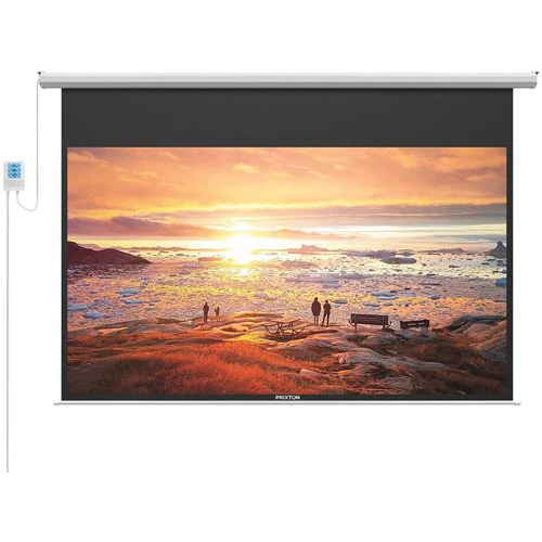 Tela de Projeção Motorizada Prixton Cinema Max 100" 16:9 221x124cm