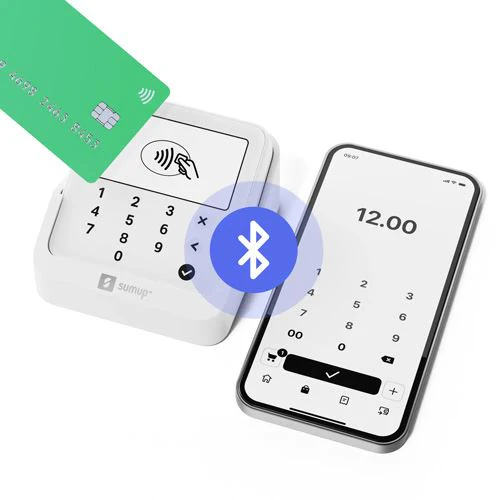 Terminal de Pagamento POS SumUp Solo Lite Wi-Fi NFC BT + Estação de Carregamento - Image 6