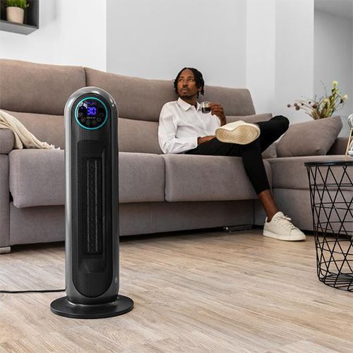 Termoventilador Cerâmico Cecotec Ready Warm 10150 Smart Ceramic Pro | 2200 W - Cinzento - Outlet - Grade A - Image 3