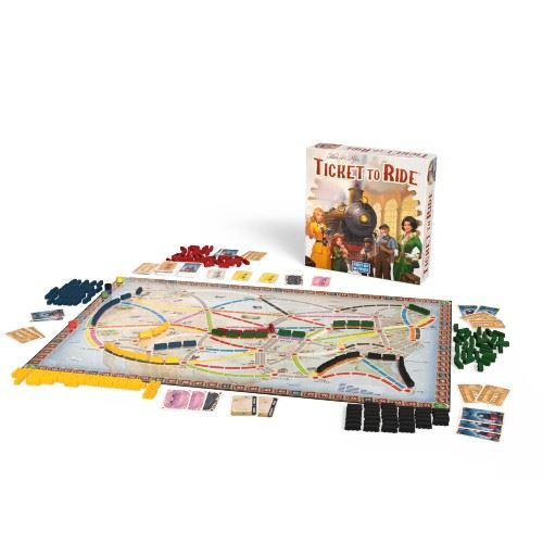 Jogo de Tabuleiro Ticket to Ride EUA - Morapiaf - Image 2