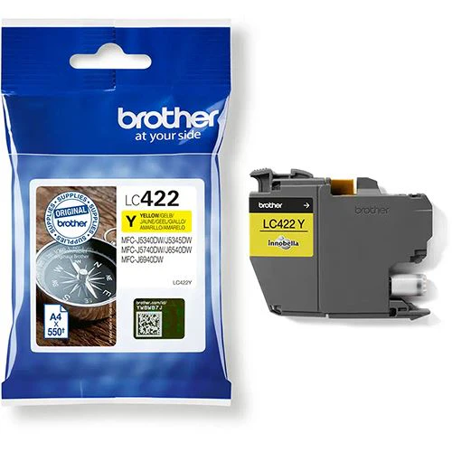 Tinteiro Brother LC422Y - Amarelo - Image 3
