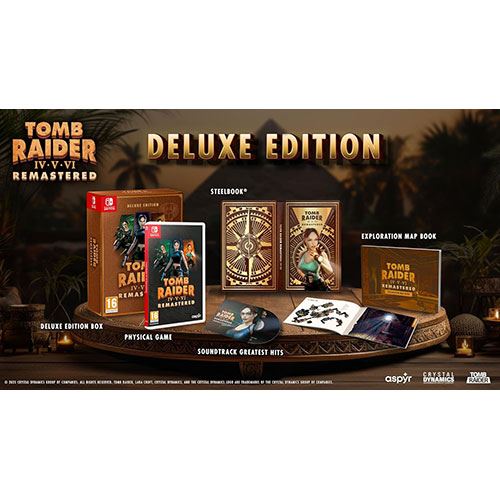 Tomb Raider IV-V-VI Remastered - Deluxe Edition - Nintendo Switch - Image 2