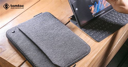 Sleeve Tomtoc Basic 11''- Cinzento - Image 6
