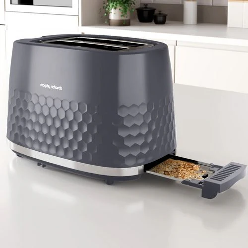Torradeira 2 Fendas  Morphy Richards Hive 220033- Cinzento - Image 2