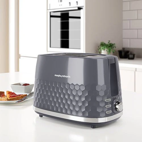 Torradeira 2 Fendas  Morphy Richards Hive 220033- Cinzento - Image 4