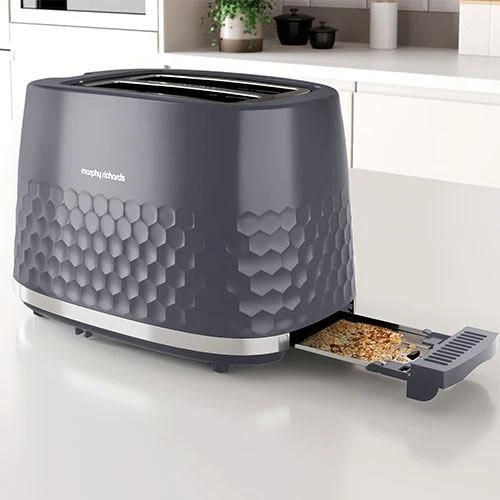 Torradeira 2 Fendas  Morphy Richards Hive 220033- Cinzento - Image 5