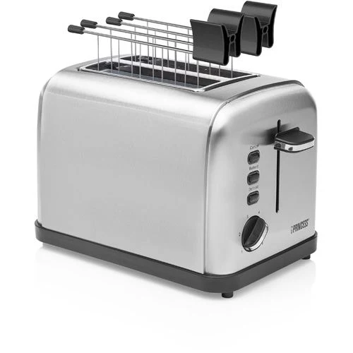 Torradeira 2 Fendas Princess Inox Style 142354 950W - Inox