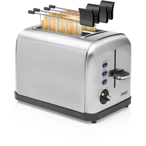Torradeira 2 Fendas Princess Inox Style 142354 950W - Inox - Image 2