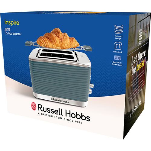 Torradeira 2 Fendas Russel Hobbs 24373-56 - Cinzento - Image 4