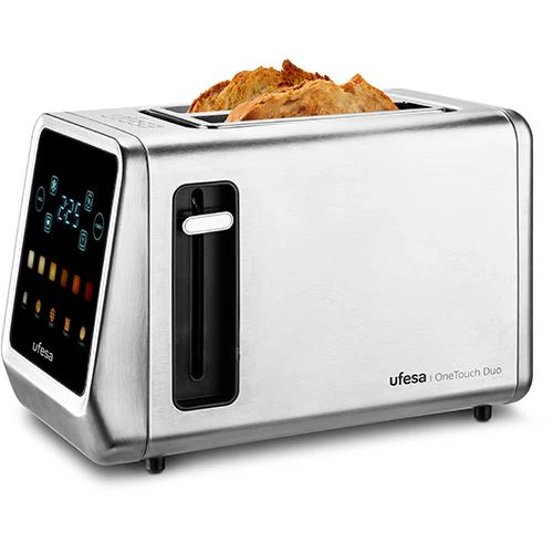 Torradeira 2 Fendas Ufesa One Touch Duo - Inox - Image 2