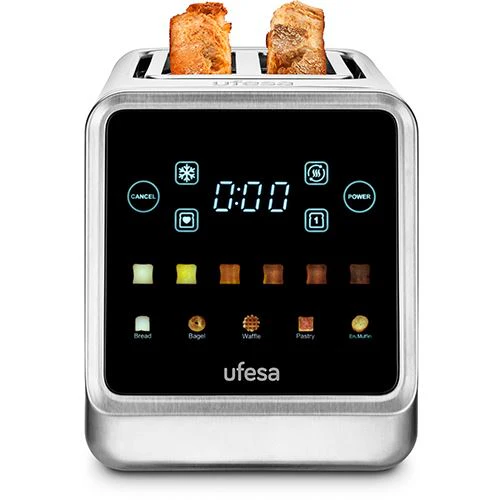Torradeira 2 Fendas Ufesa One Touch Duo - Inox - Image 3
