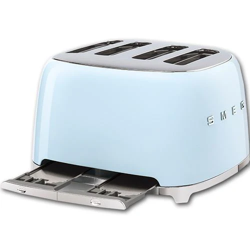 Torradeira 4 Fendas Smeg Anni 50 TSF03PBEU - Azul céu - Image 4
