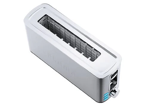 Torradeira Flama 966FL Fenda Longa 1050W - Inox Cinzento - Image 2