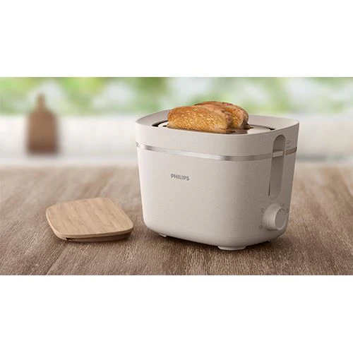 Torradeira Philips Eco Conscious Edition HD2640/10 - Branco Seda Mate - Outlet - Grade A - Image 5