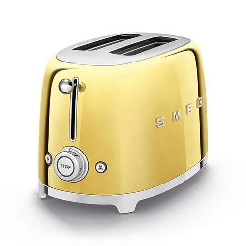 Torradeira Smeg Duas Tostas Série ANNI50 - Dourado - TSF01GOEU - Image 2