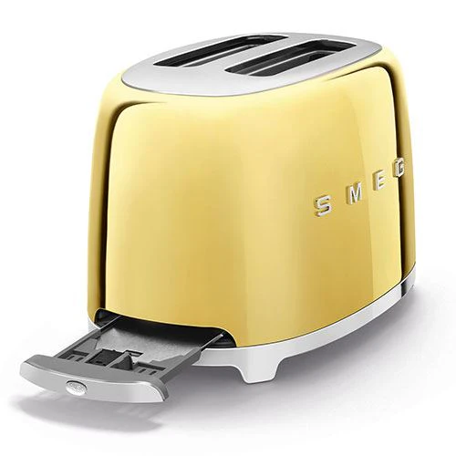 Torradeira Smeg Duas Tostas Série ANNI50 - Dourado - TSF01GOEU - Image 4