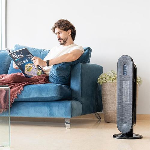 Torre de Ventilação Cecotec ReadyWarm 2050 Max Ceramic Rotate Smart - Preto - Image 3
