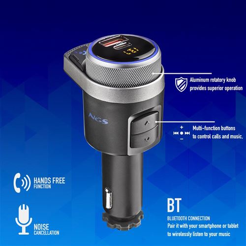 Transmissor FM NGS Spark BT Hero - Image 5