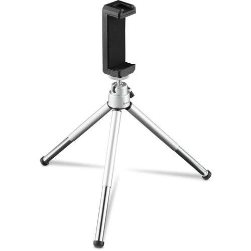 Tripé para Smartphone Hama Fancy 2 in1 - 16cm - Prateado - Image 2