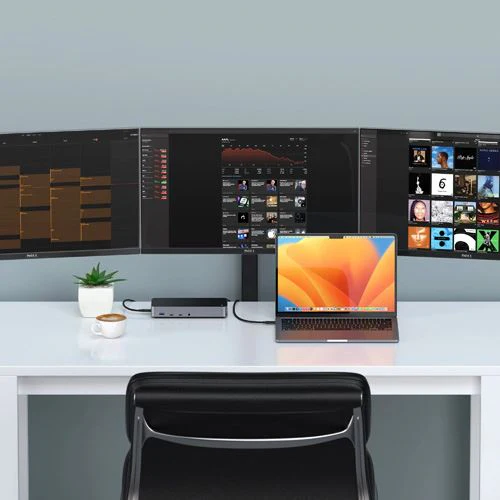 Triple 4K Display Docking Station Satechi ST-D4KTM-EU 12 Portas 130W - Image 10