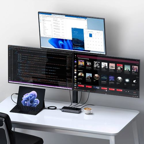 Triple 4K Display Docking Station Satechi ST-D4KTM-EU 12 Portas 130W - Image 7