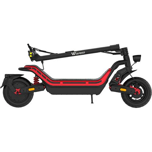Trotinete Electrica Wispeed SuvPilot 150 - 500W - Preto | Vermelho - Image 2
