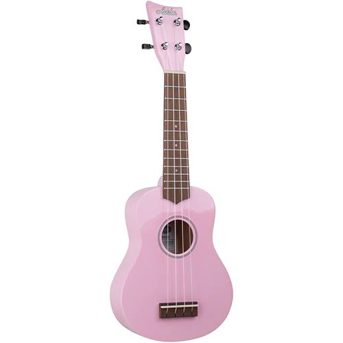 Ukulele Soprano + Saco Ashton 120 UKE120SPK - Rosa Concha