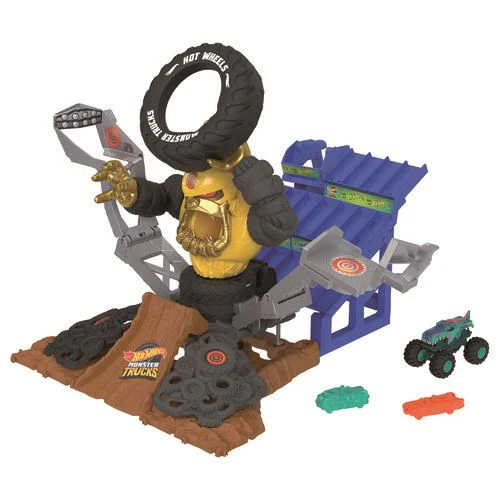 Veículo Mega-Wrex Hot Wheels Monster Trucks Arena World Demolição de Godzilla - Mattel - Image 2