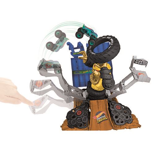 Veículo Mega-Wrex Hot Wheels Monster Trucks Arena World Demolição de Godzilla - Mattel - Image 3