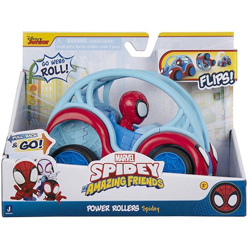 Veiculos Marvel Spidey&Friends - Power Rollers - Concentra - Envio Aleatório - Image 3