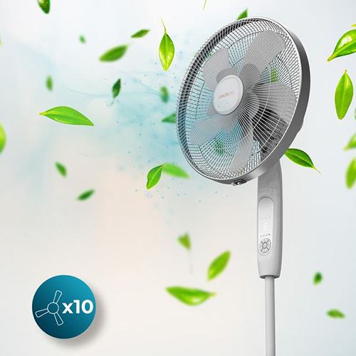 Ventoinha de Pé Cecotec EnergySilence 1010 ExtremeFlow | 40 cm | 60 W - Branco - Image 4
