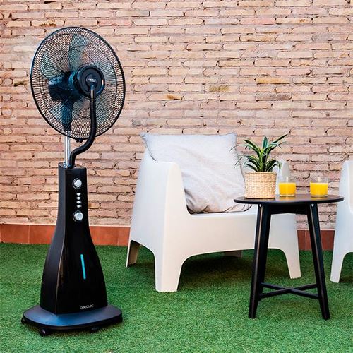 Ventoinha de Pé Nebulizadora Cecotec EnergySilence 590 FreshEssence | 40 Cm | 90 W - Preto - Image 4