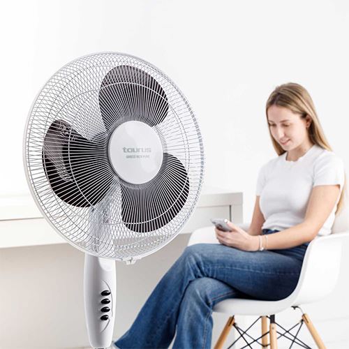 Ventoinha de Pé Taurus Greco 16CR Pure | 40 Cm | 40 W - Branco - Image 4