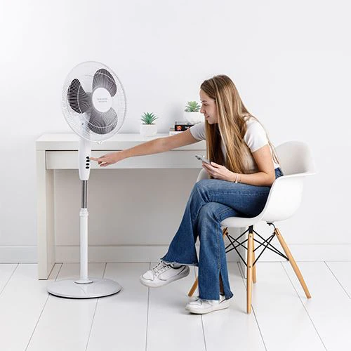 Ventoinha de Pé Taurus Greco 16CR Pure | 40 Cm | 40 W - Branco - Image 6