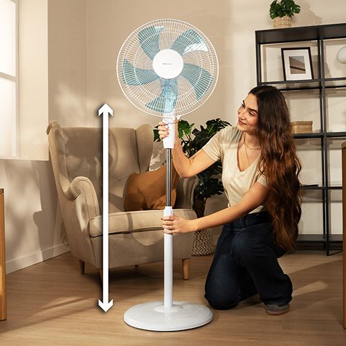 Ventoinha de Pé Cecotec EnergySilence 515 WindLite Pro | 40 Cm | 45 W - Branco - Image 7
