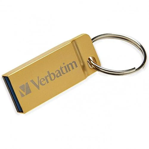 Pen USB Verbatim Metal - 64GB - Gold - Image 2