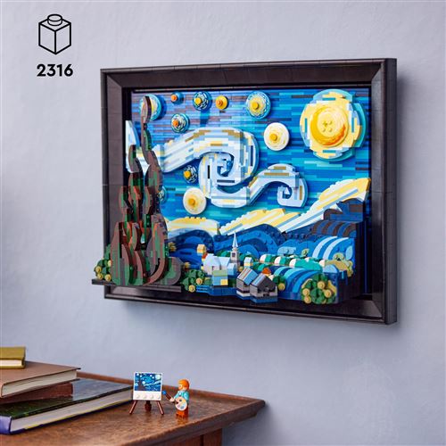 LEGO Ideas 21333 Vincent van Gogh - A Noite Estrelada - Image 4